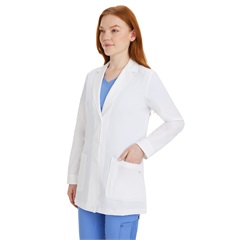 Faith Mid-Length Lab Coat